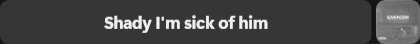 Lyrics changing line by line in the player
